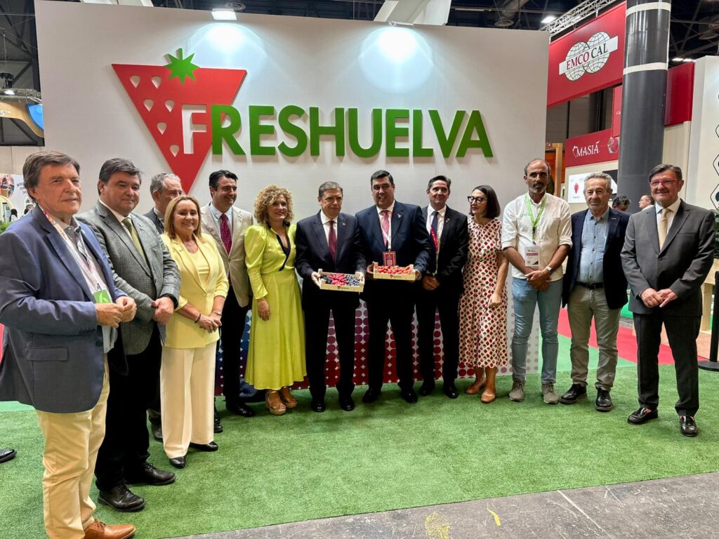 El sector de los frutos rojos de Huelva vuelve a brillar en Fruit Attraction 2025